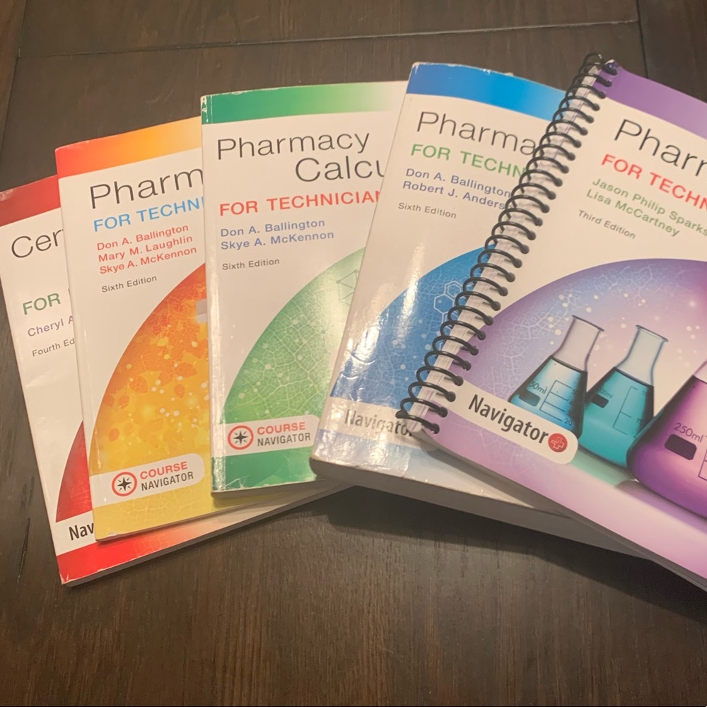 CPHT PHARMACY TEST BOOKS